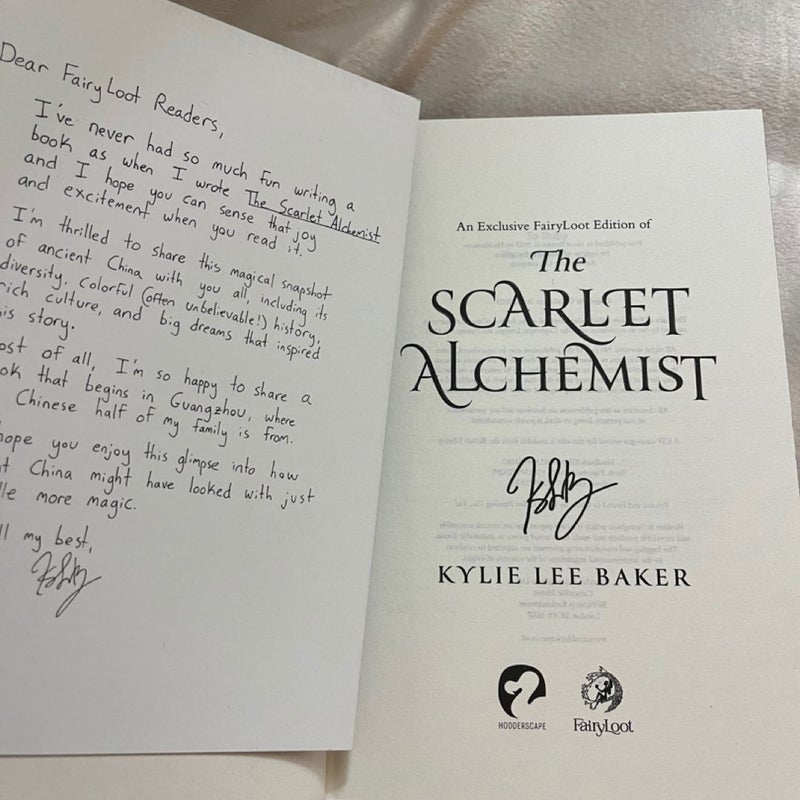 The Scarlet Alchemist (Fairyloot Edition)