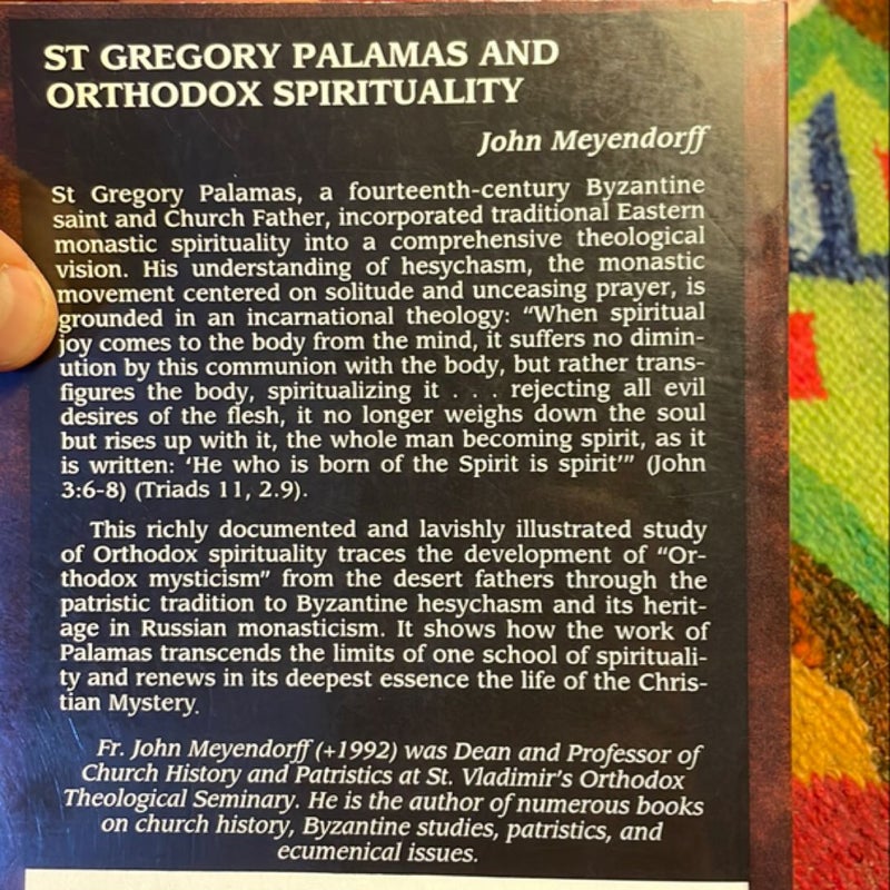 St. Gregory Palamas and Orthodox Spirituality