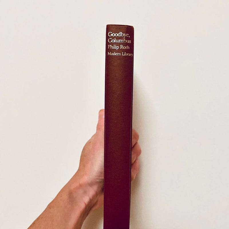 Goodbye, Columbus 1966 First Modern Library Edition
