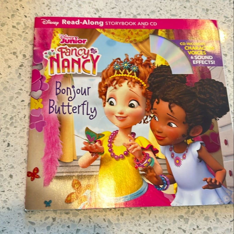 Fancy Nancy ReadAlong Storybook and CD: Bonjour Butterfly