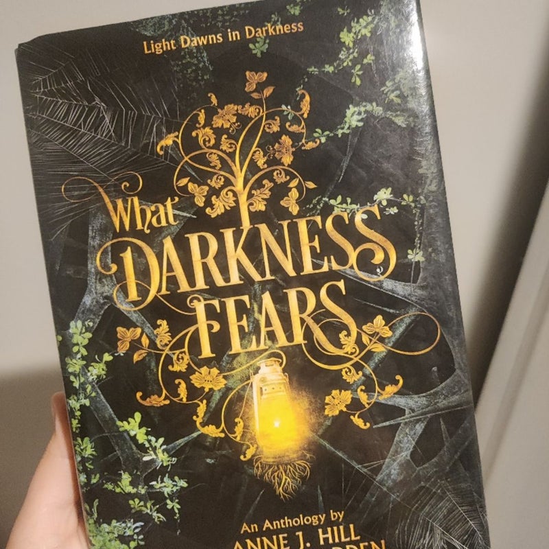 What Darkness Fears + one mystery book from my shelves 