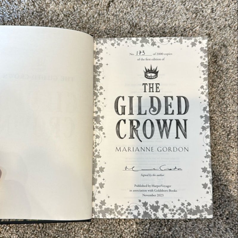 SIGNED The Gilded Crown Goldsboro edition