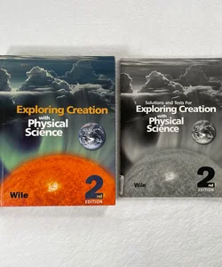 Exploring Creation with Physical Science Student Textbook and Test Solution Book