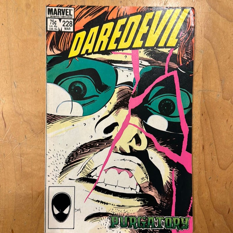 Daredevil 228 Mar Marvel comic