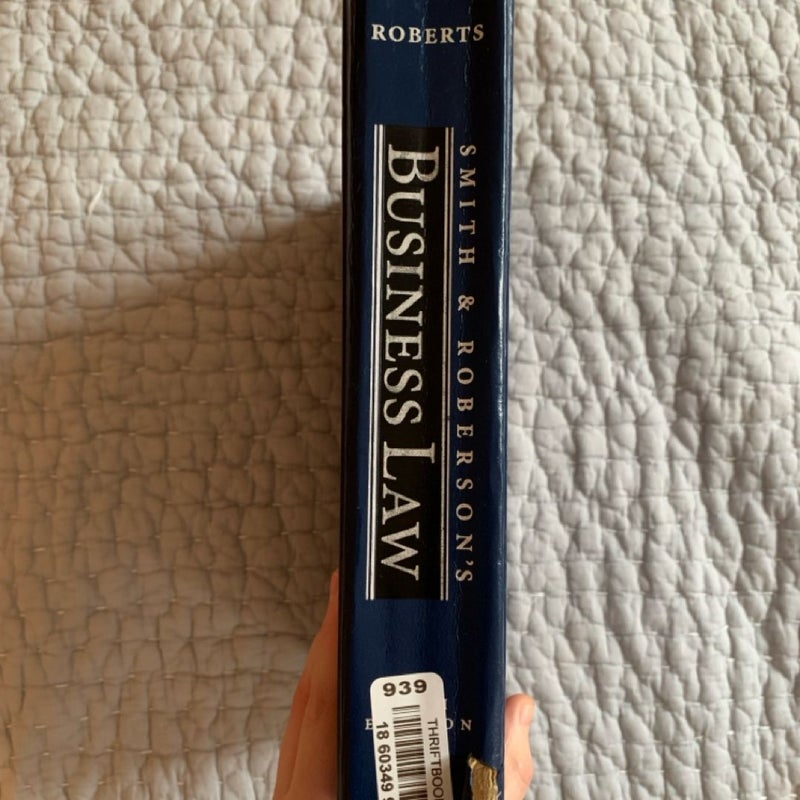 Smith and Roberson’s Business Law: 16th Edition