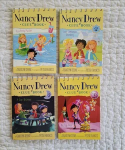 Nancy Drew Clue Book #1-4: Pool Party Puzzler