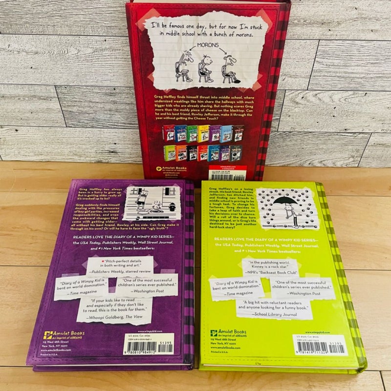 Diary Of A Wimpy Kid Bundle-Lot of 5 