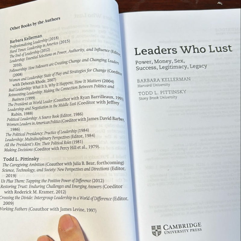 Leaders Who Lust