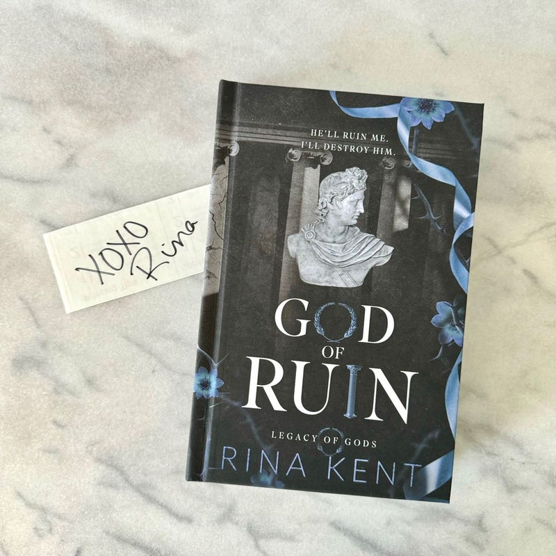 God of Ruin *SIGNED* // Discreet Cover 