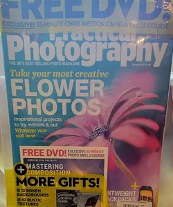 Practical Photography Magazine Still in Plastic Never Opened with Free DVD NEW