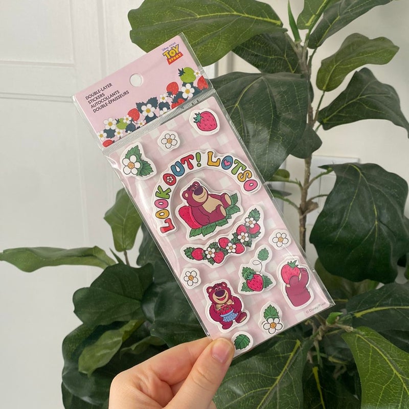 Lotso TOY STORY Double-Layer Stickers 