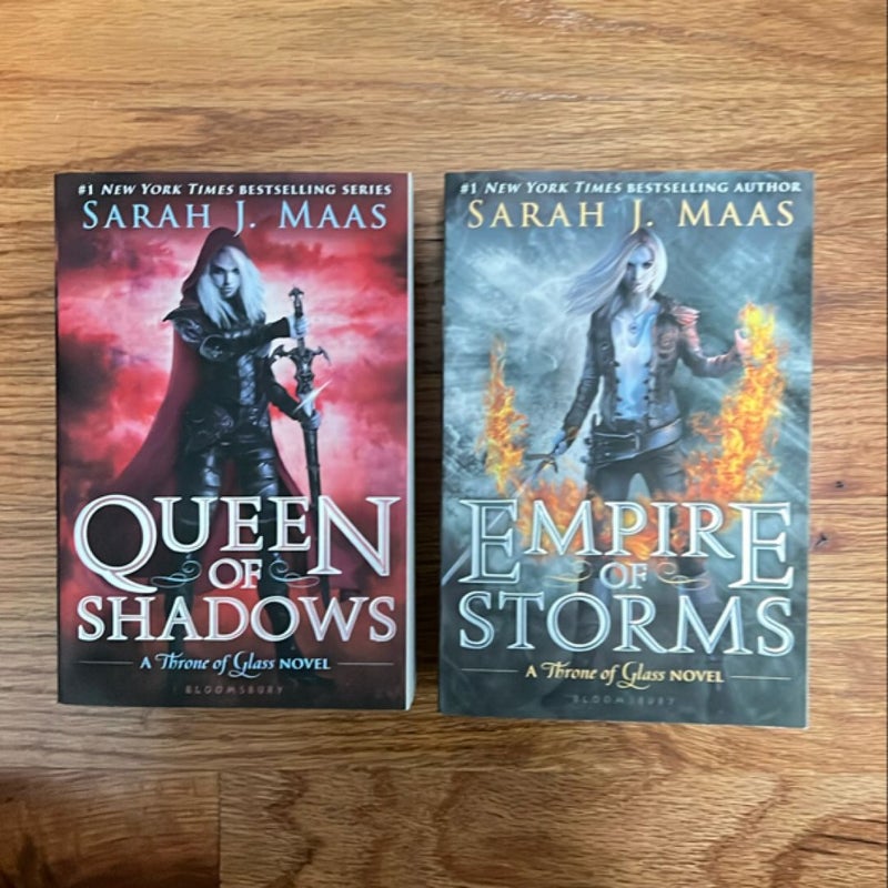 Throne of Glass Series [Out of Print/Original paperback covers (COMPLETE SERIES: 0.5-7)]