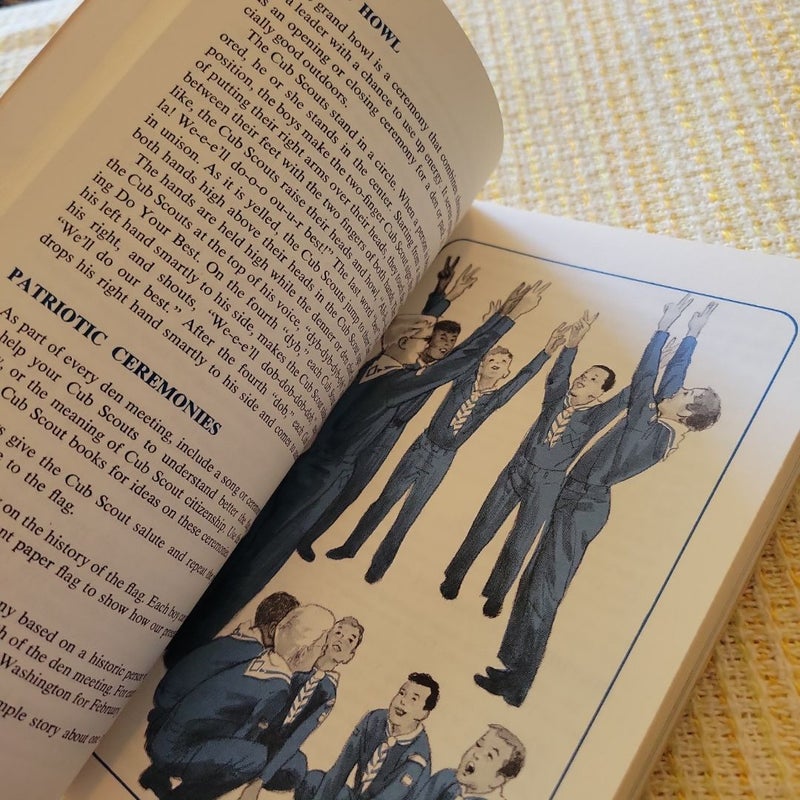 Vintage Boy Scouts Den Mother's Den-Book - 1969