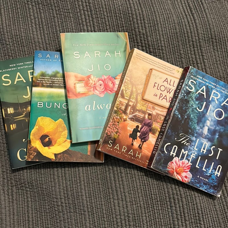 Sarah Jio book bundle 