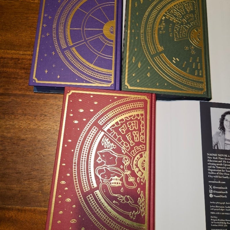 *SIGNED* Fairyloot Exclusives The Scholomance Trilogy