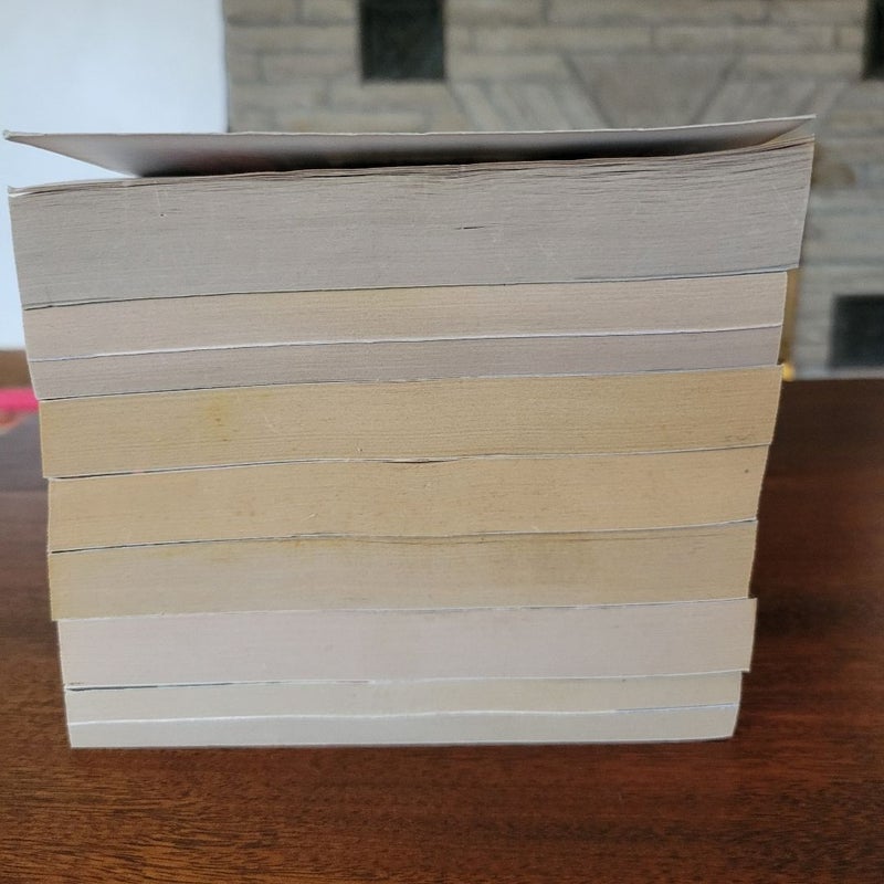 Lot of 7 Mass Market Paperback Romances Intimate Moments Mills and Boone ETC