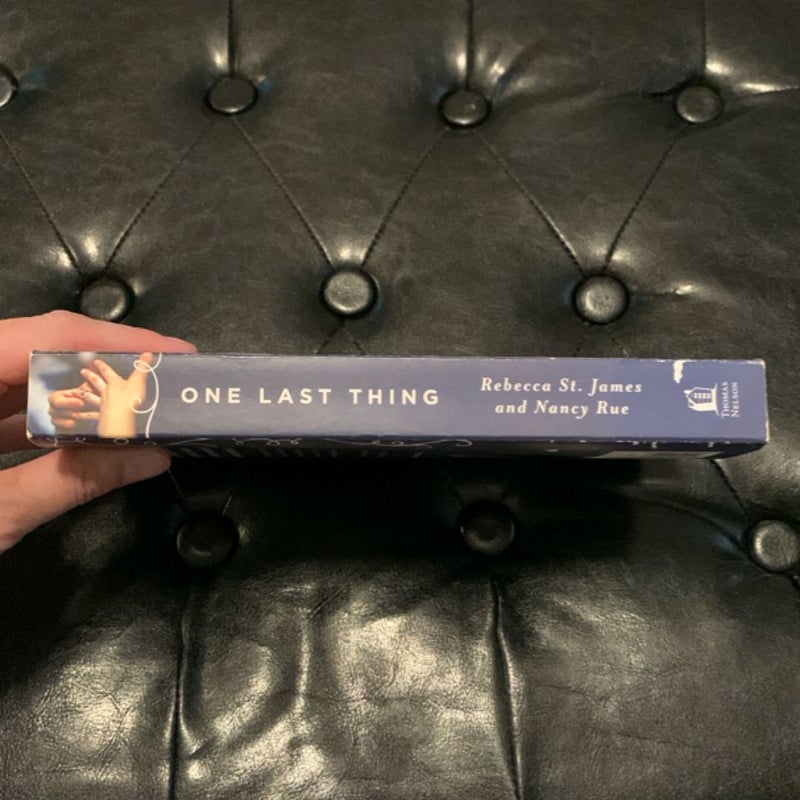 One Last Thing