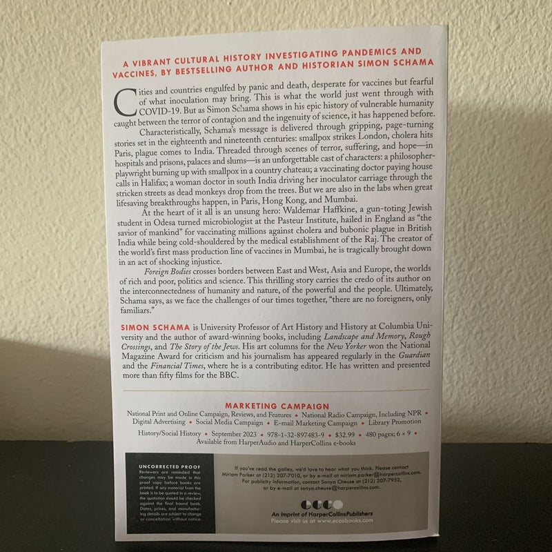Foreign Bodies (advanced copy)