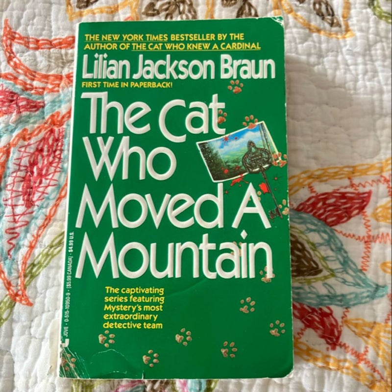 The Cat Who Moved a Mountain