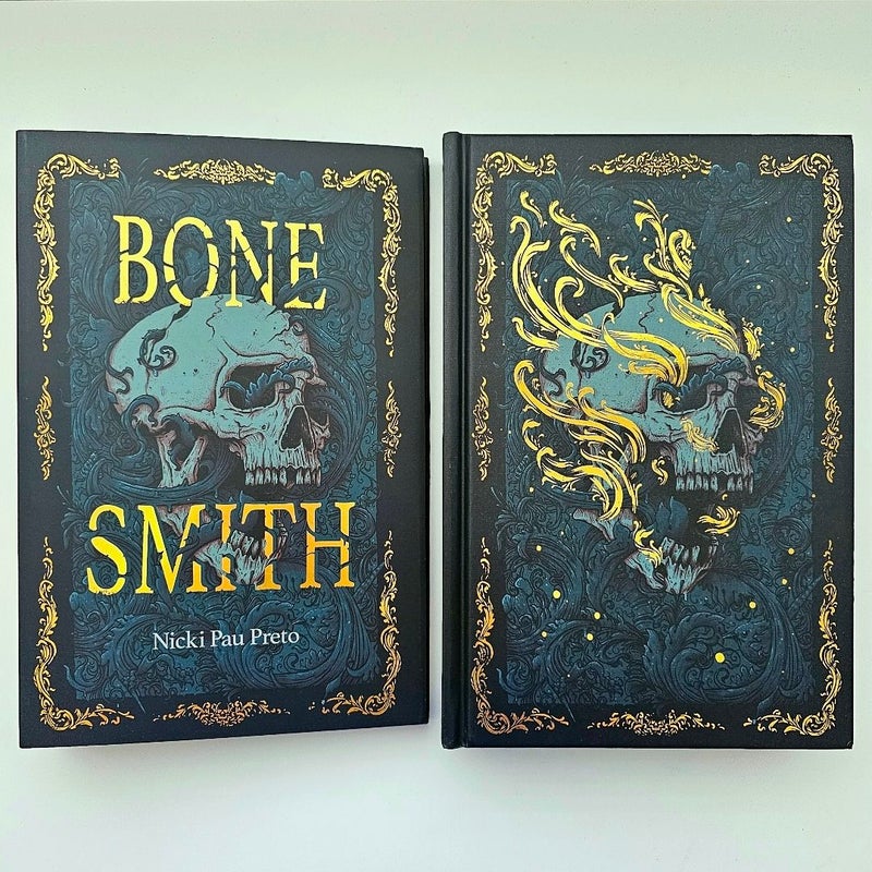 Bonesmith SIGNED by Nicki Pau Preto Bookish Box Exclusive Edition Foiling & Edge