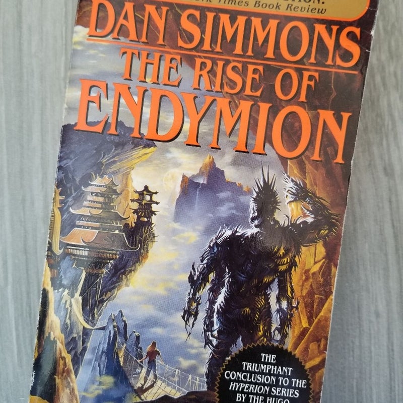 DAN SIMMONS SET OF 3 BOOKS: HYPERION, THE FALL OF HYPERION, THE RISE OF ENDYMION