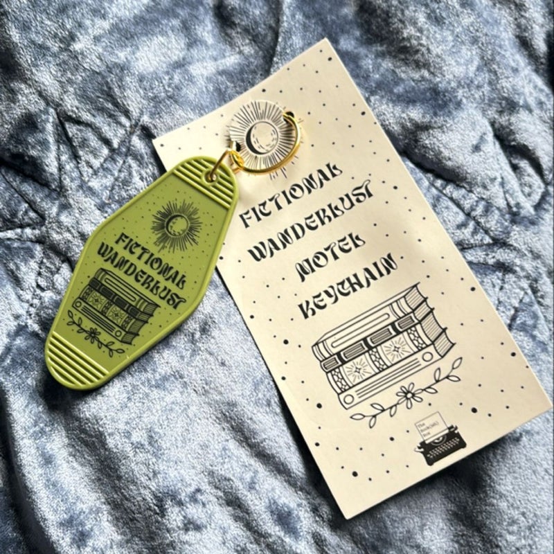 Bookish Box Exclusive Motel Keychain