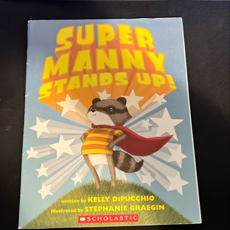 Super Manny stands up