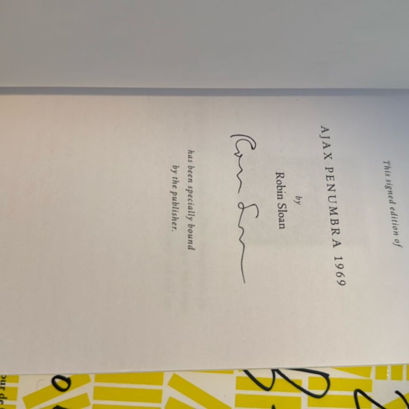 Mr. Penumbra's 24-Hour Bookstore