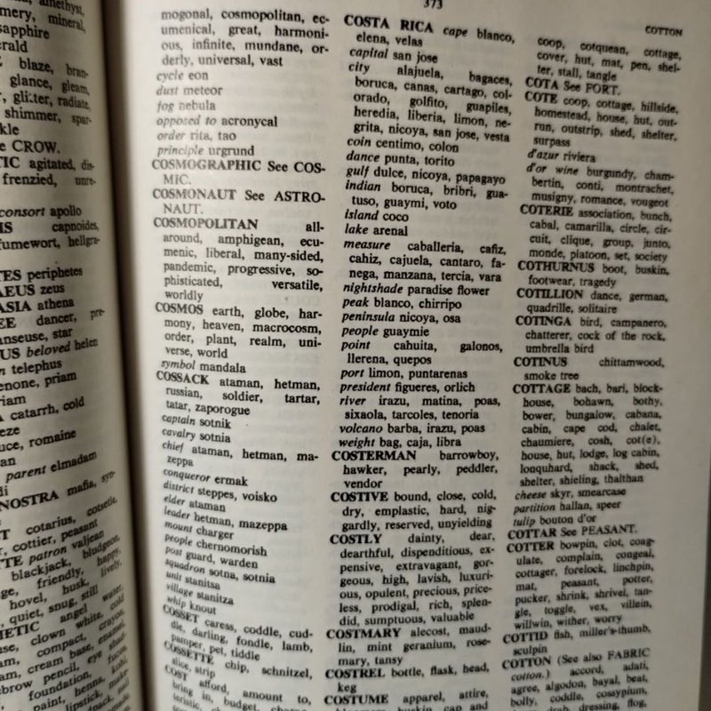 The Master Crossword Puzzle Dictionary