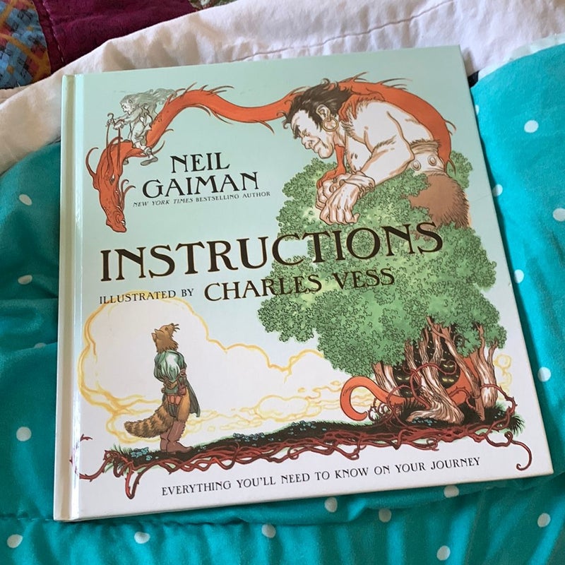 Instructions by Neil Gaiman, Hardcover