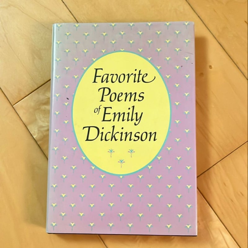 Favorite Poems of Emily Dickinson