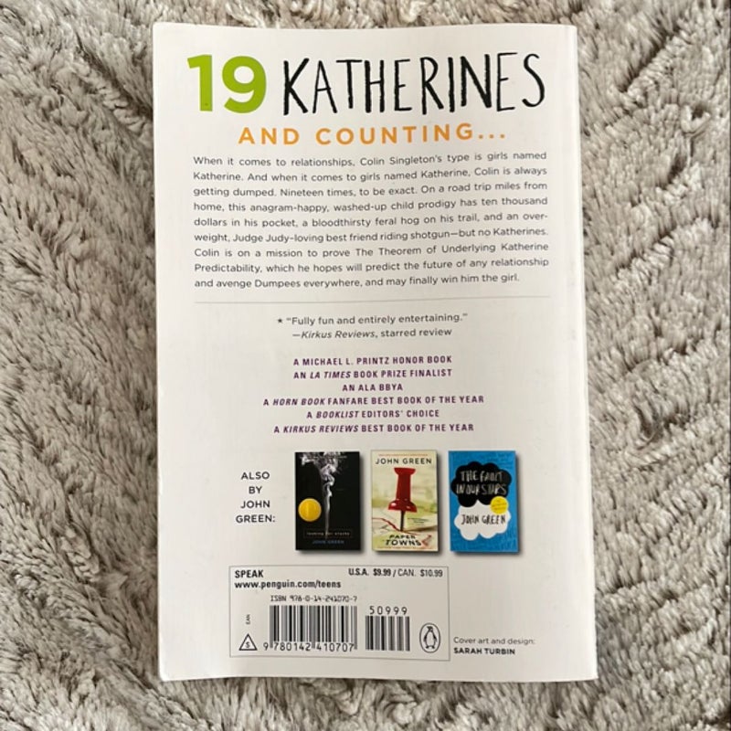 An Abundance of Katherines