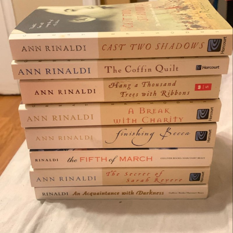 Ann Rinaldi Bundle 