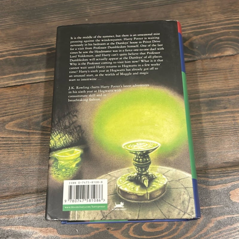 Harry Potter and the Half-Blood Prince (first edition)