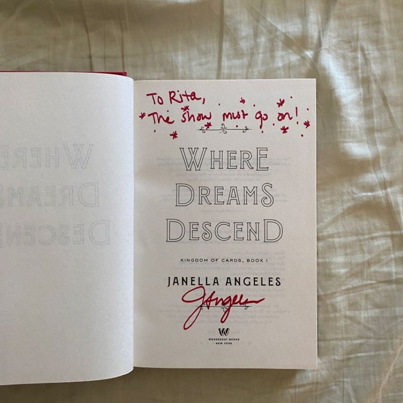 Where Dreams Descend (signed)