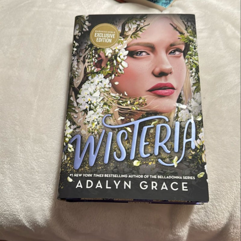 Wisteria SIGNED Barnes and Noble edition