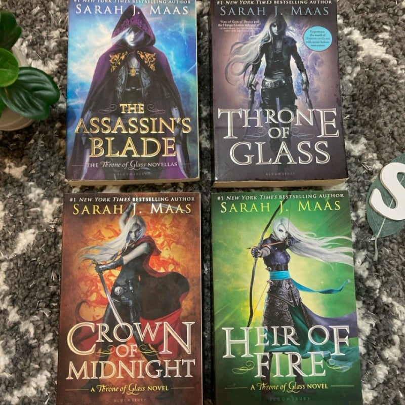 Throne of Glass OOP Covers Books 1-8