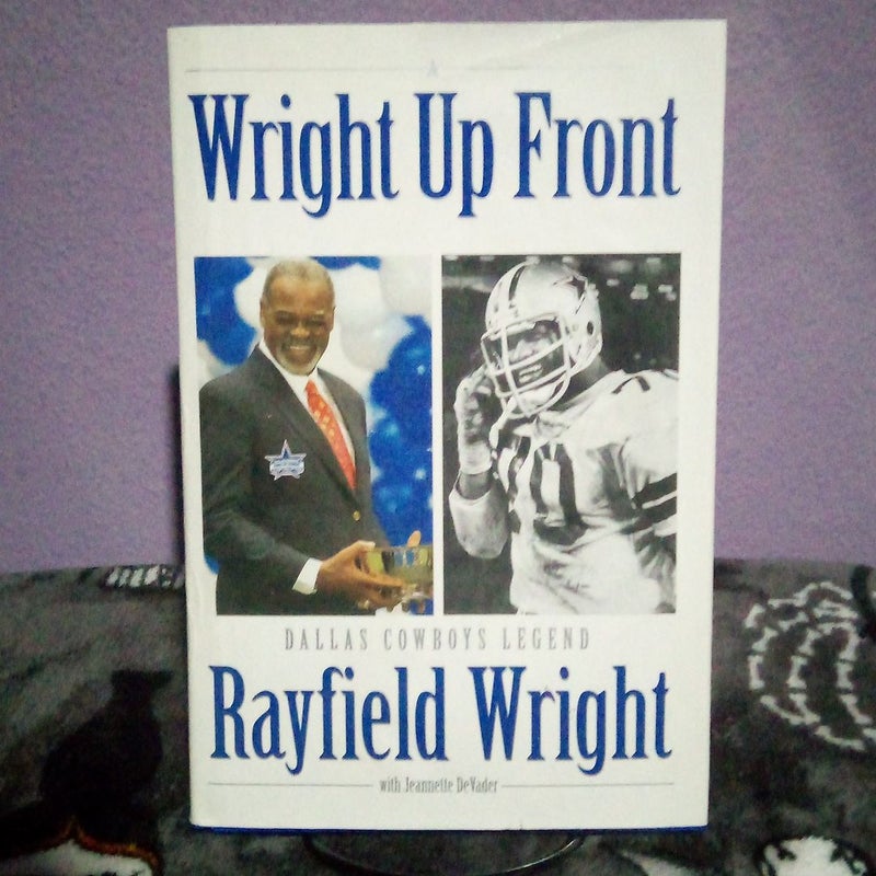 Wright Up Front - SIGNED