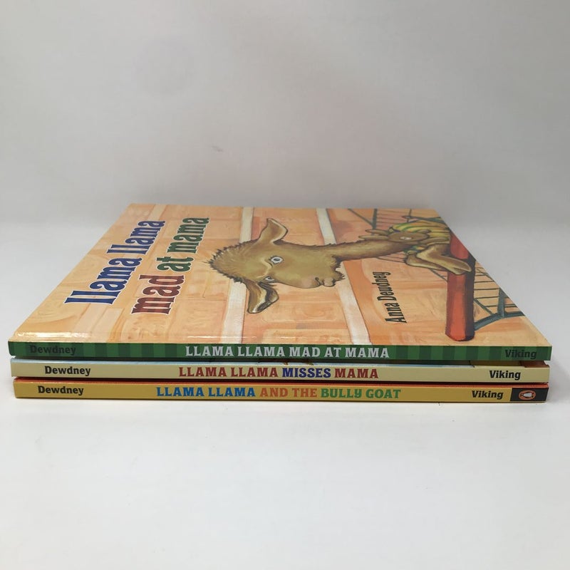 Llama Llama Book Bundle of 3 Hardcovers