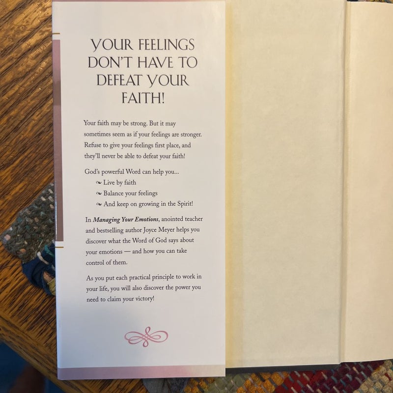 Managing Your Emotions