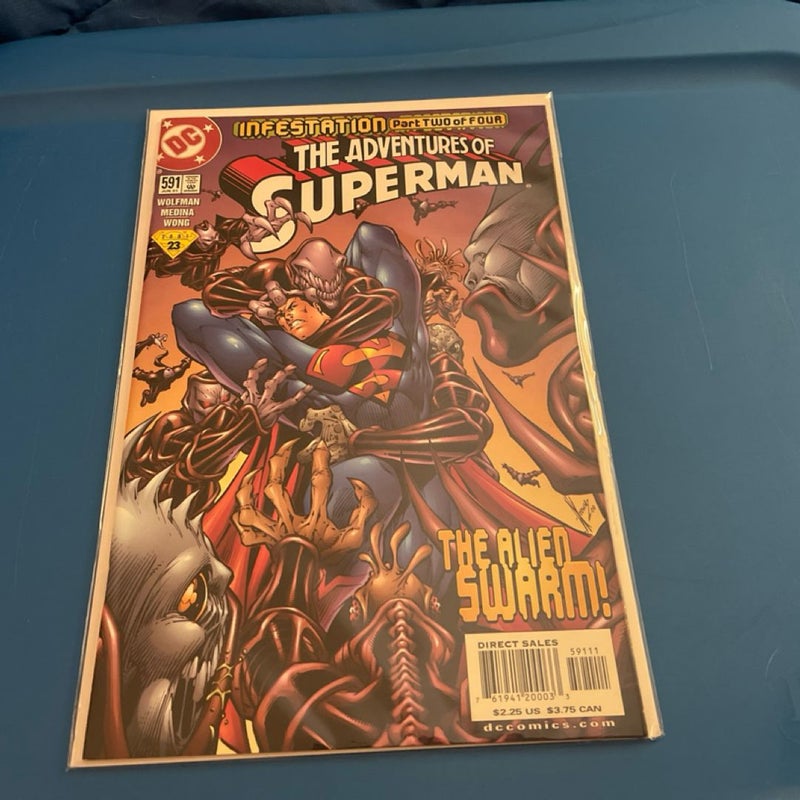 Superman Infestation (2001DC) 4 part Crossover Story Arc