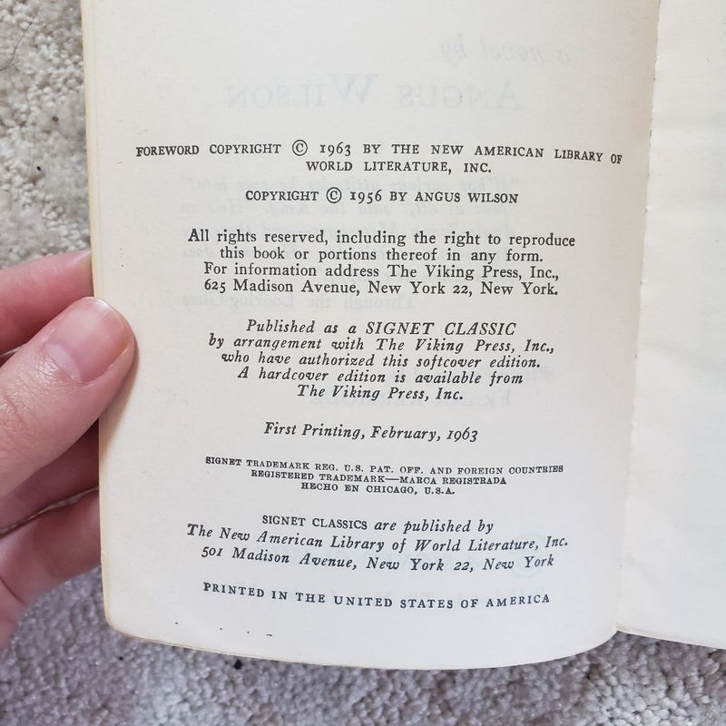 Anglo-Saxon Attitudes (1st Signet Classics Printing, 1963)