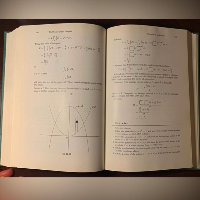 Vintage Oxford University Press Analytic Geometry and Calculus Textbook 4th Print. 