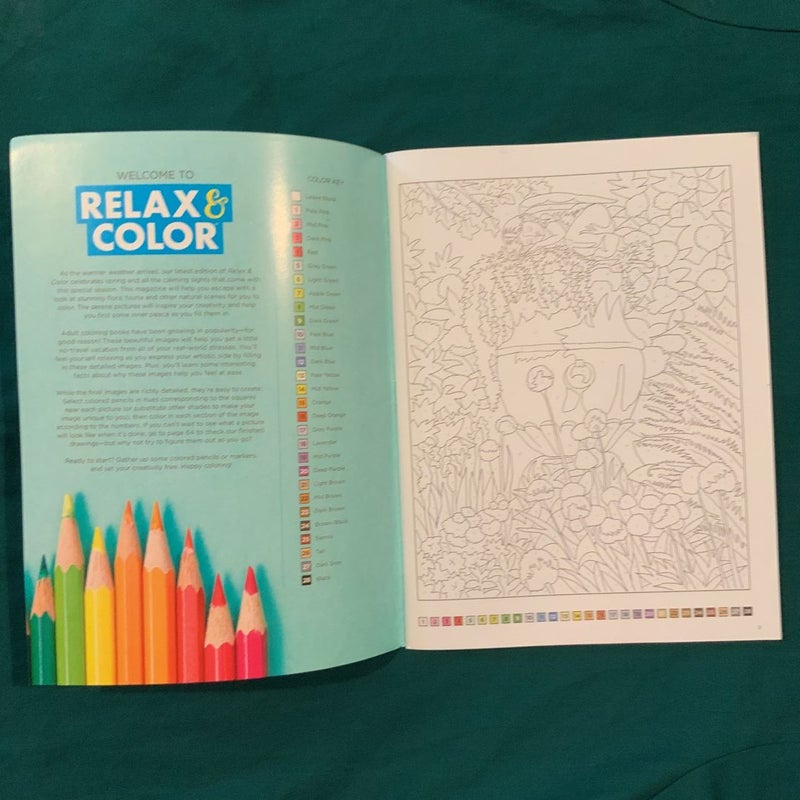 Relax and Color Meditation