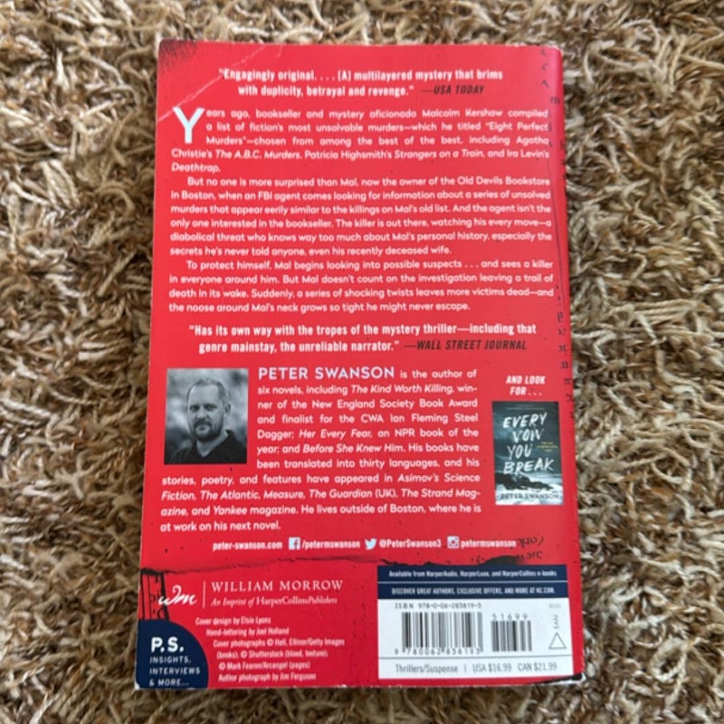 Eight Perfect Murders