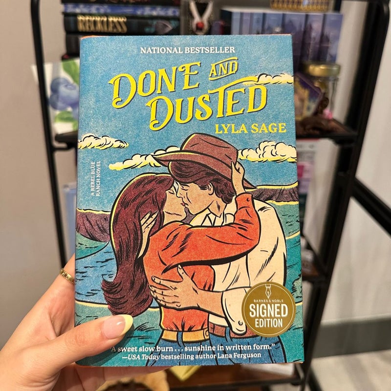Done & Dusted By Lyla Sage Signed Hardcover B&N Edition