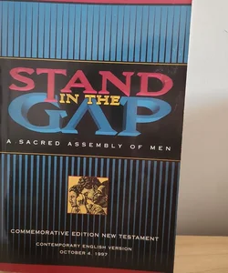 New Testament Bible standing in the gap
