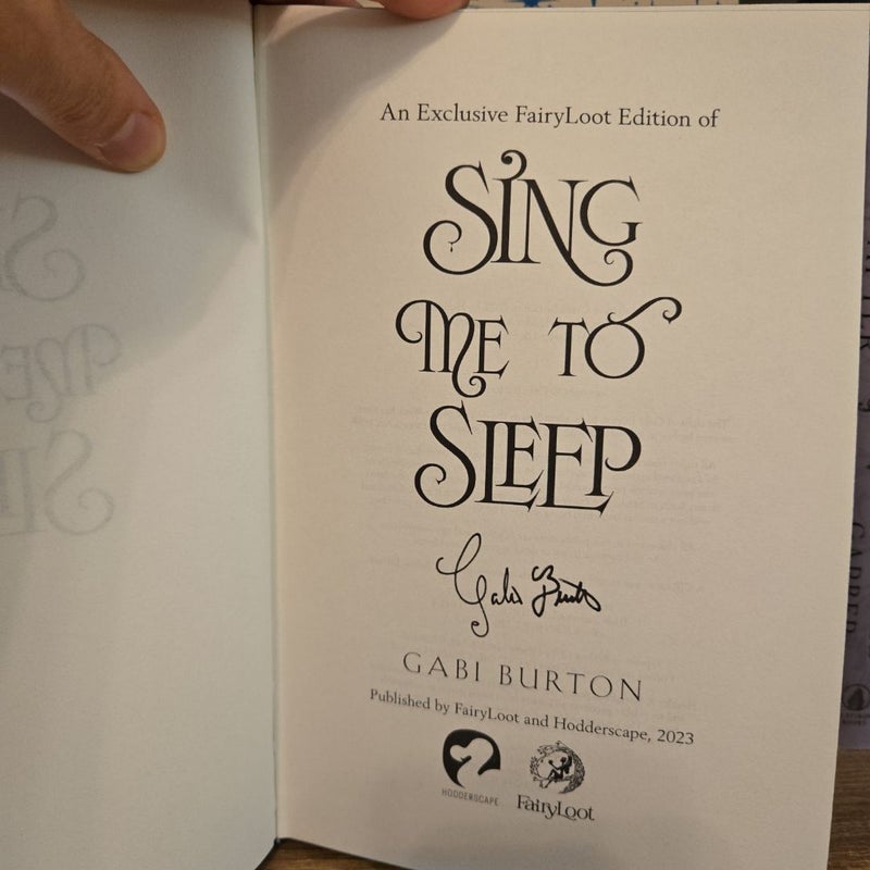 Sing Me To Sleep