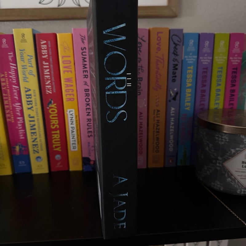 NWT Special Edition Limited Edition The Words by Ashley Jade Book Box outlet