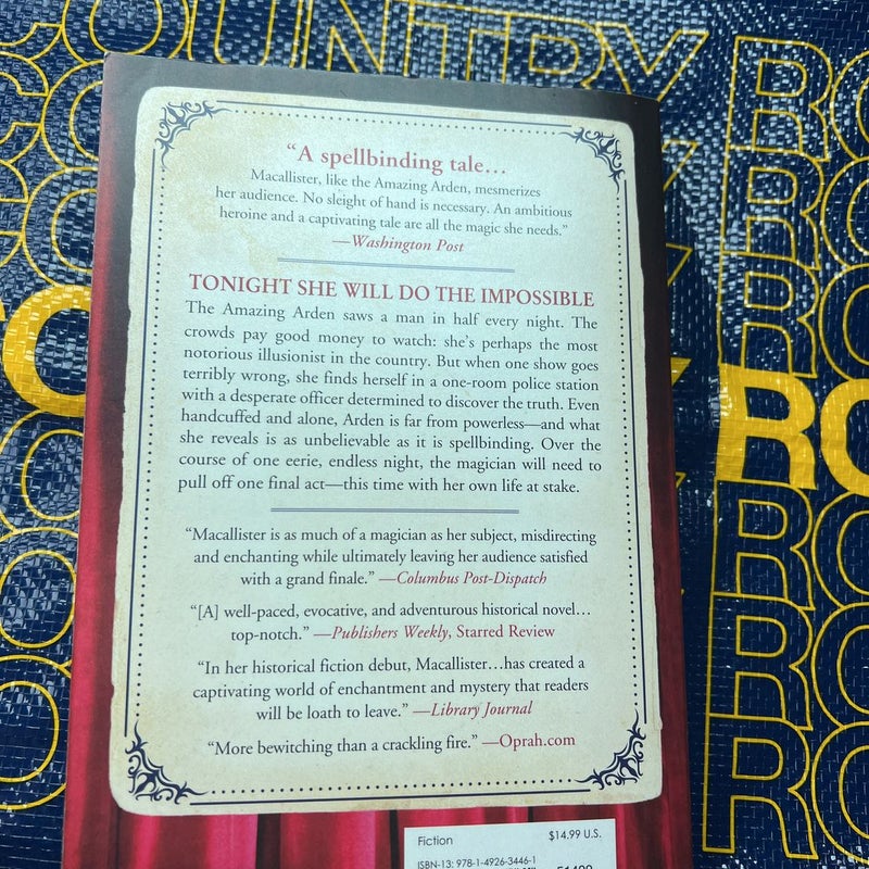 The Magician’s Lie autographed copy